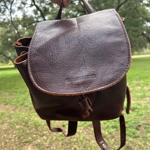 Portland Leather Goods Cold Brew Bucket Backpack